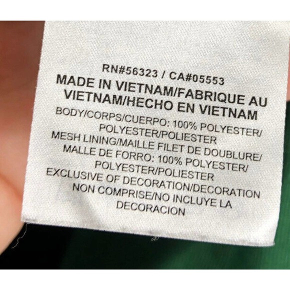 Northern Michigan Volleyball 1/4 Zip Pullover Jacket Small Green Mens - Picture 6 of 6